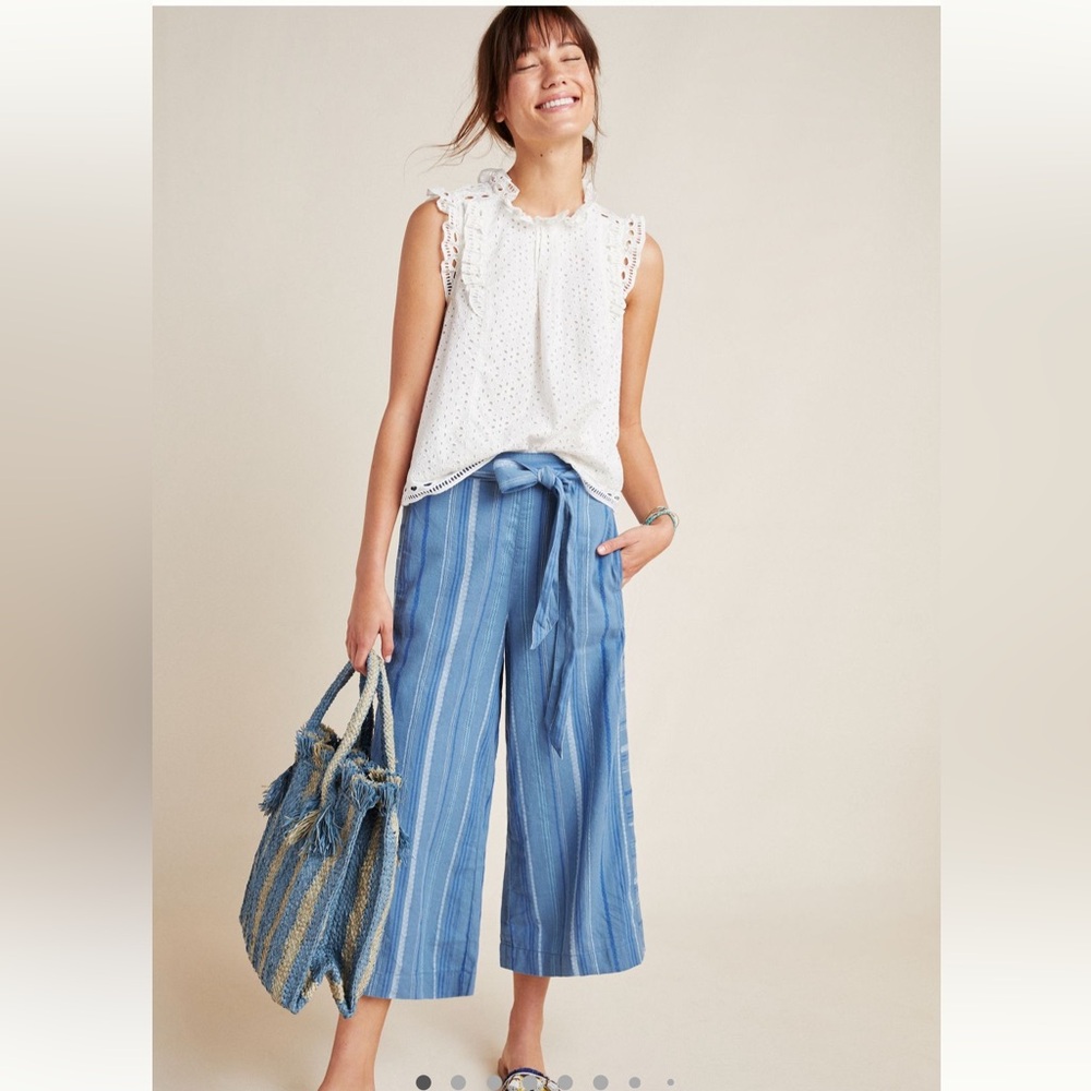 Laguna Cropped Wide Legged Pants